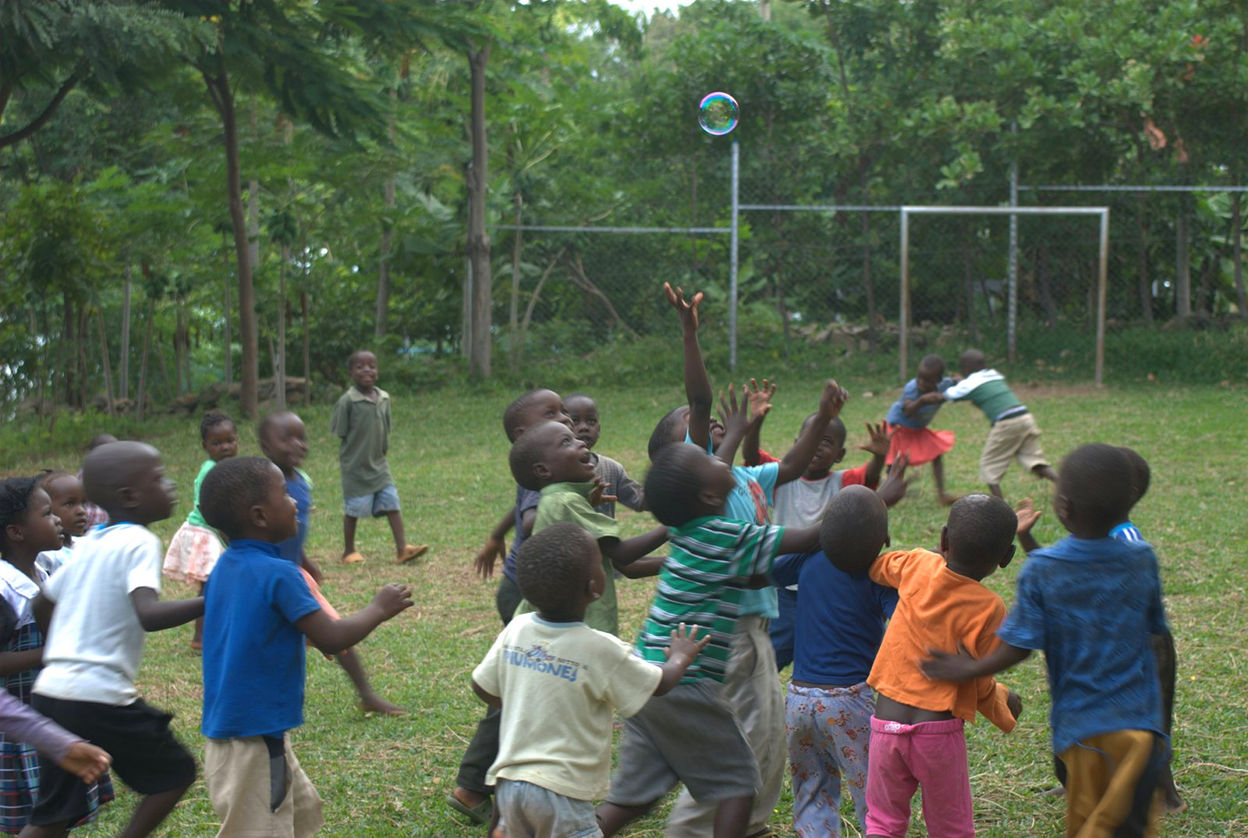 Project FloJa: Spelende kinderen